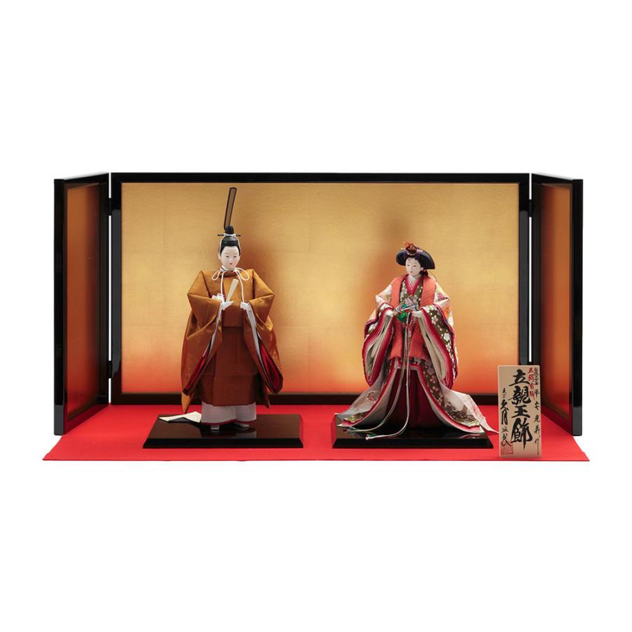京都雛の会 平安光義作 立親王飾り 73HR-K65-Sの画像