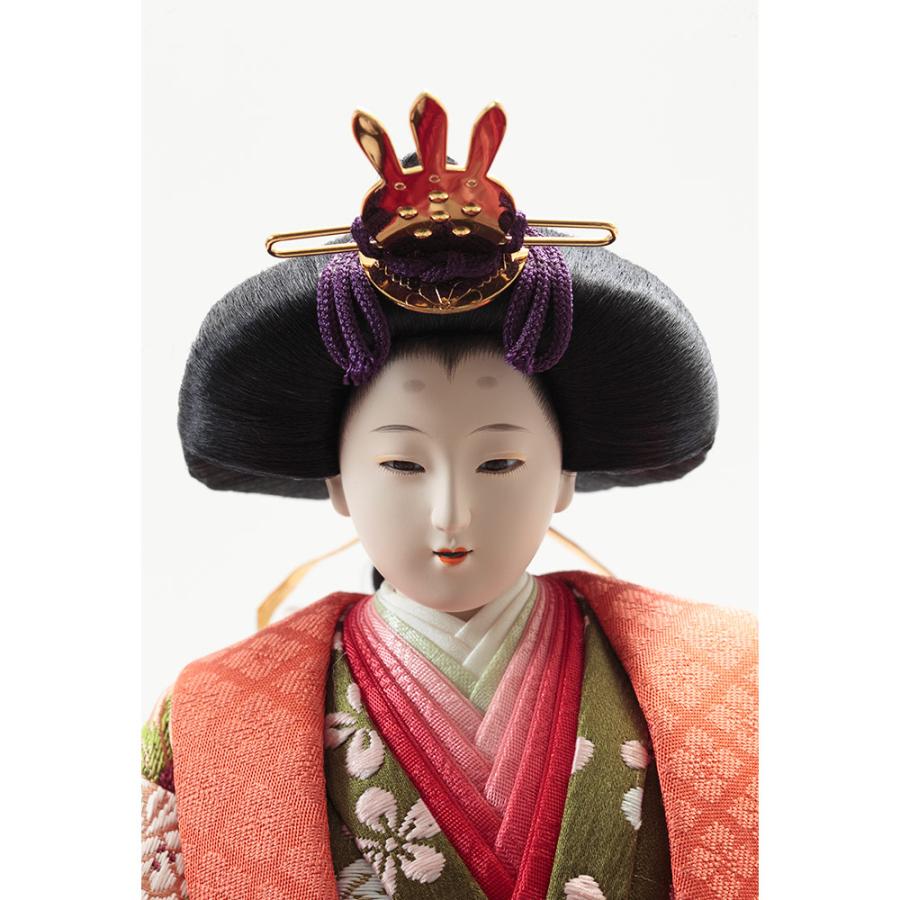 京都雛の会 平安光義作 立親王飾り 73HR-K65-Sの画像
