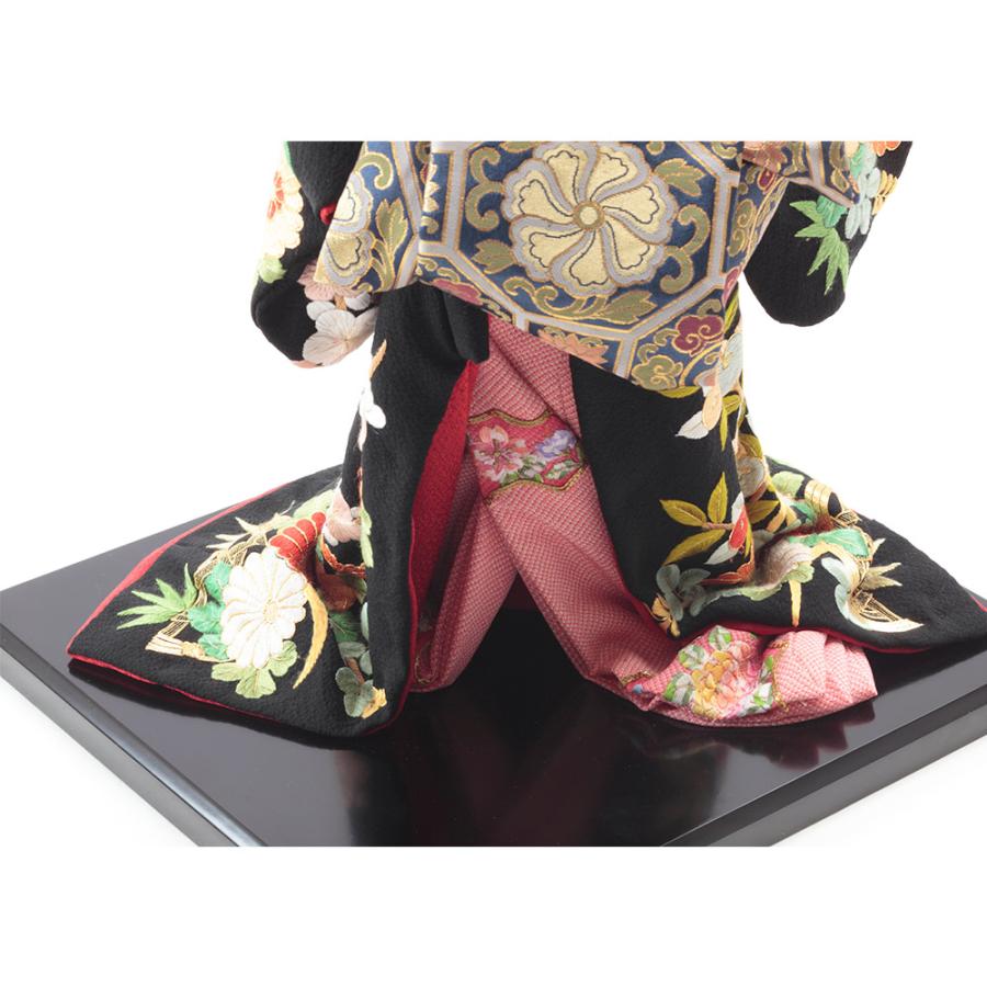 松寿作 尾山人形 「太夫」 正絹打掛 京頭 F300-1-Z-US-Sの画像