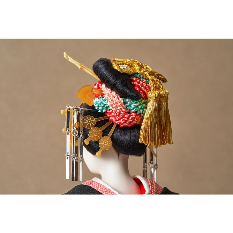 松寿作 尾山人形 「太夫」 正絹打掛 京頭 F300-1-Z-US-Sの画像
