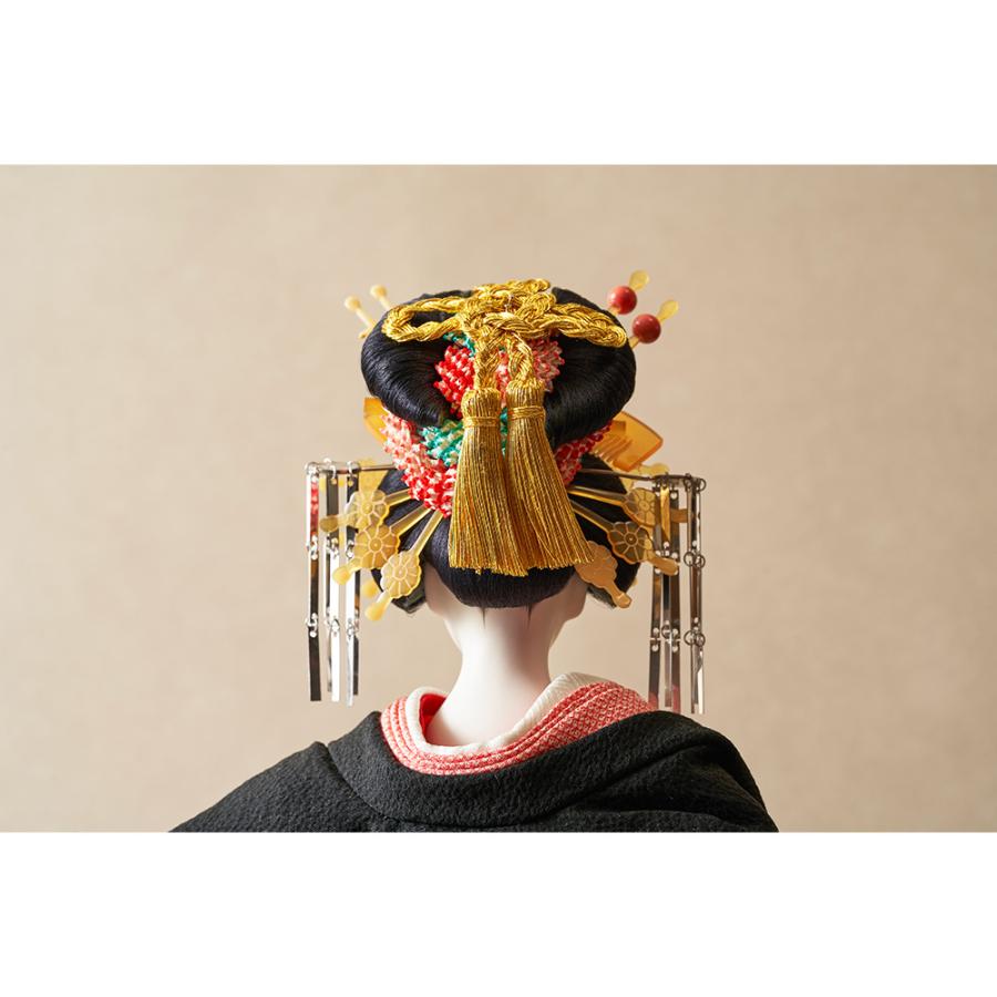 松寿作 尾山人形 「太夫」 正絹打掛 京頭 F300-1-Z-US-Sの画像