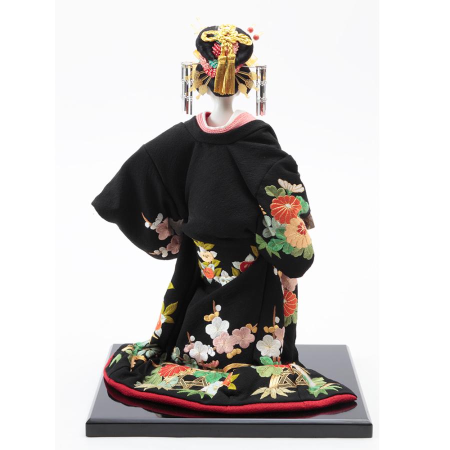 松寿作 尾山人形 「太夫」 正絹打掛 京頭 F300-1-Z-US-Sの画像