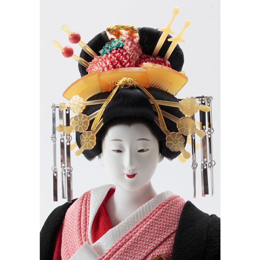 松寿作 尾山人形 「太夫」 正絹打掛 京頭 F300-1-Z-US-Sの画像