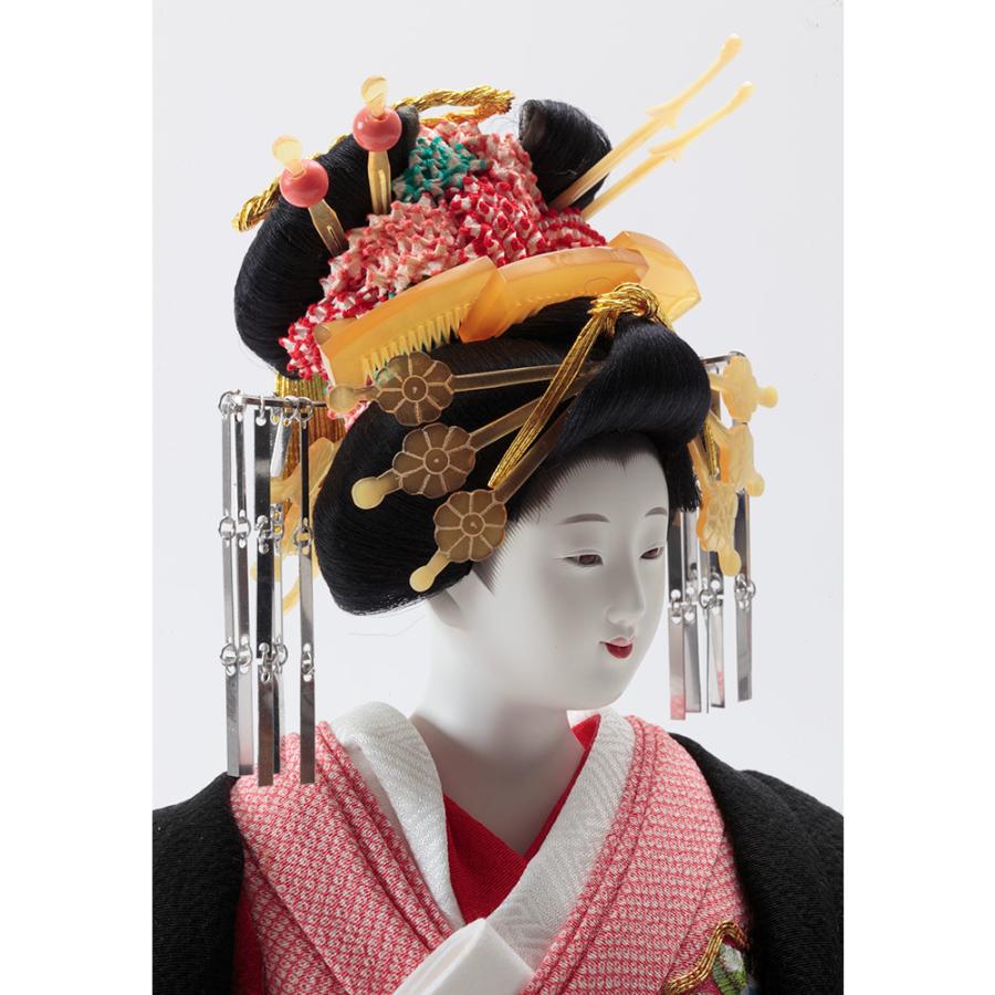 松寿作 尾山人形 「太夫」 正絹打掛 京頭 F300-1-Z-US-Sの画像