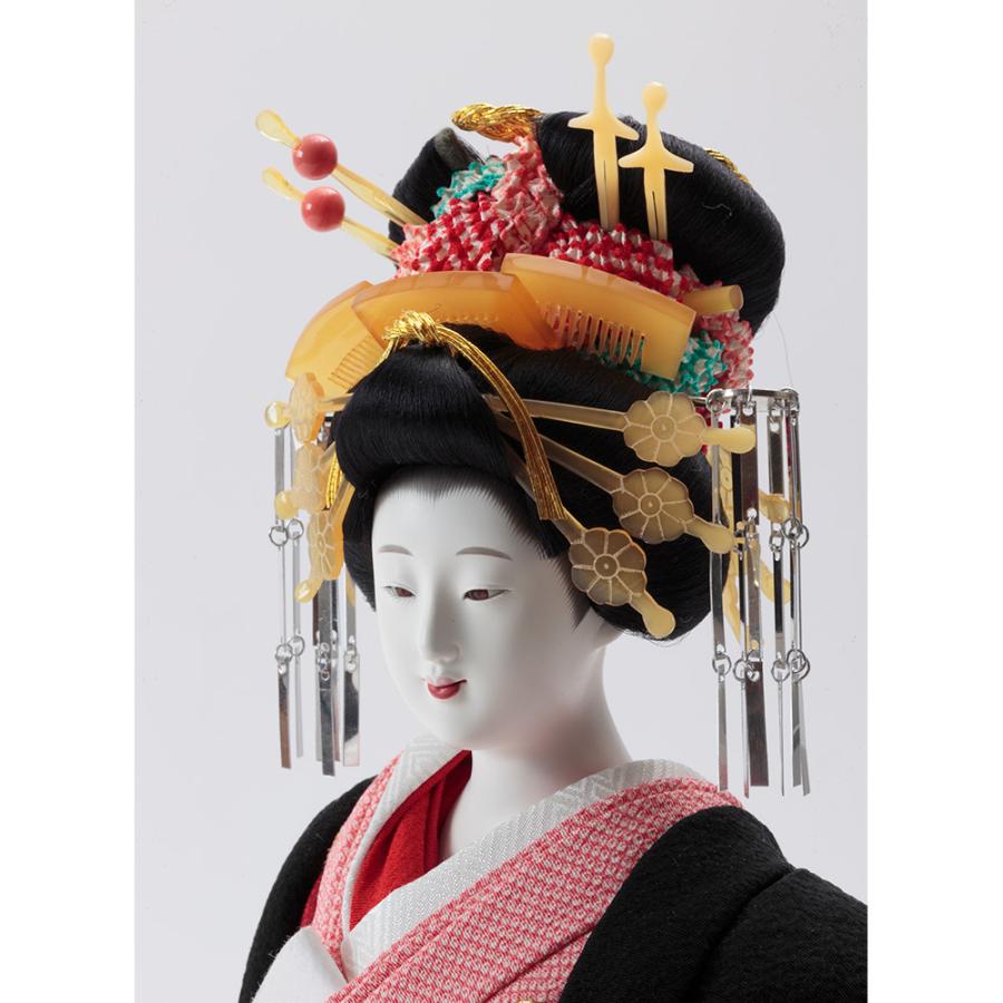 松寿作 尾山人形 「太夫」 正絹打掛 京頭 F300-1-Z-US-Sの画像