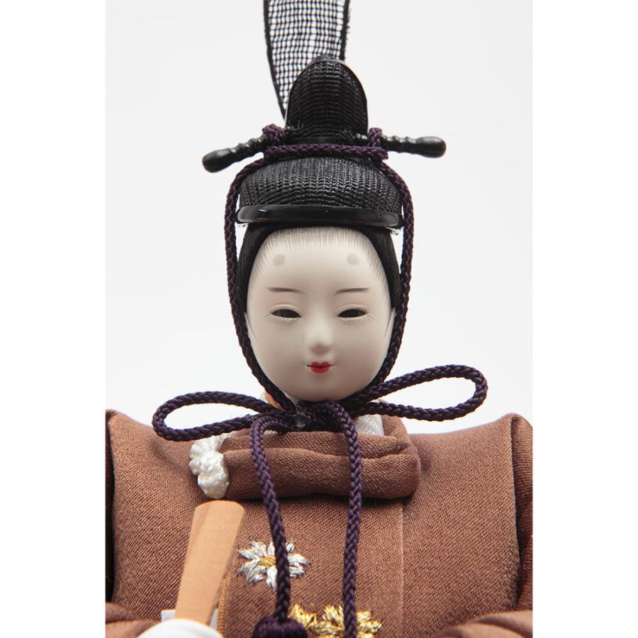 柴田家千代作 親王ケース飾り アクリルケース 5H-KK40-Zの画像