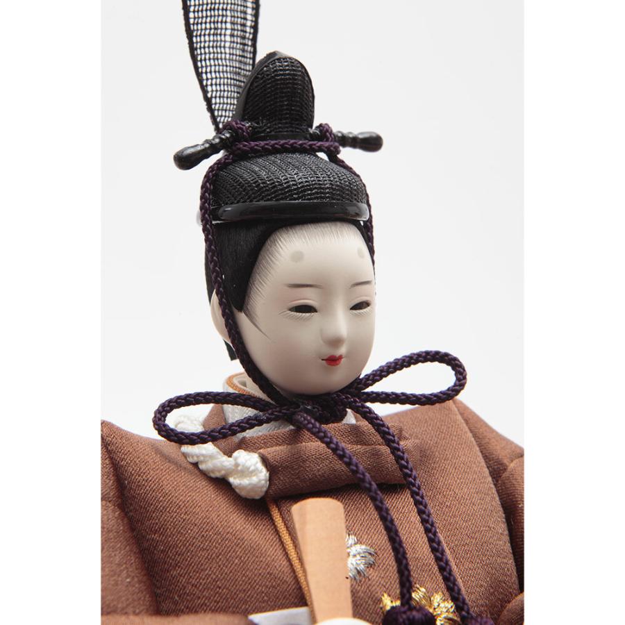 柴田家千代作 親王ケース飾り アクリルケース 5H-KK40-Zの画像