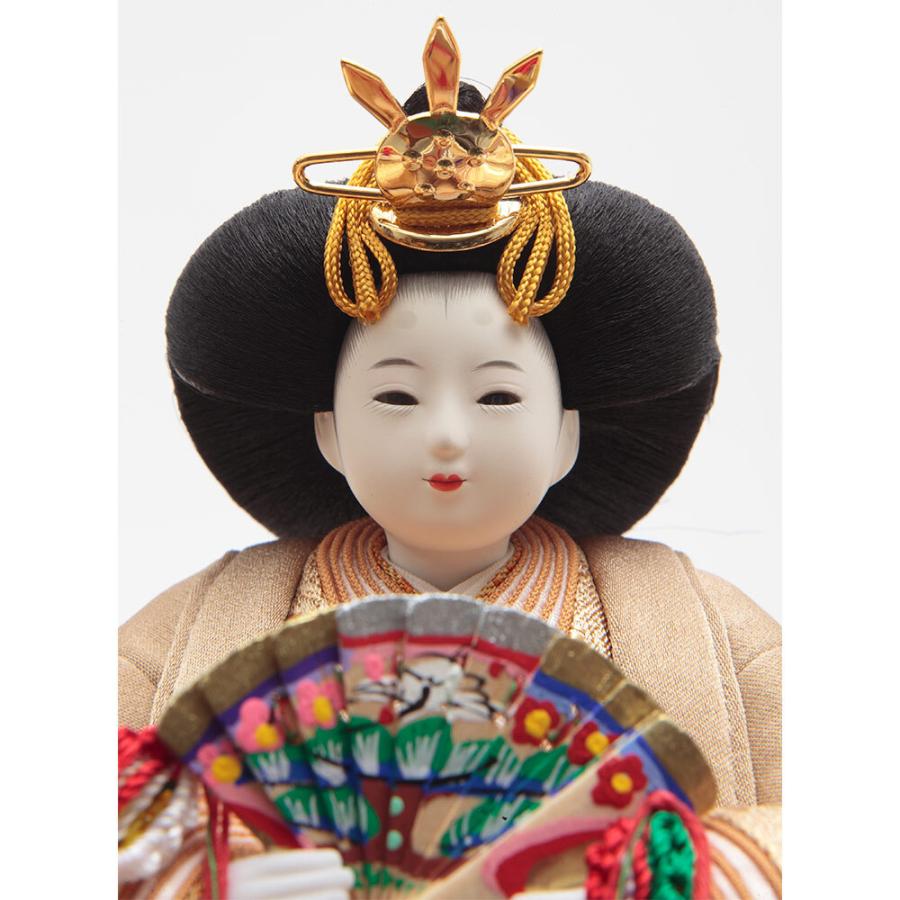 柴田家千代作 親王ケース飾り アクリルケース 5H-KK40-Zの画像