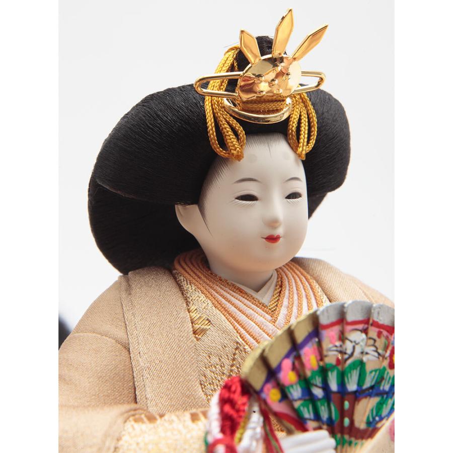 柴田家千代作 親王ケース飾り アクリルケース 5H-KK40-Zの画像