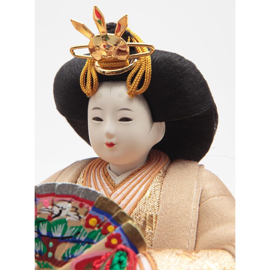 柴田家千代作 親王ケース飾り アクリルケース 5H-KK40-Zの画像