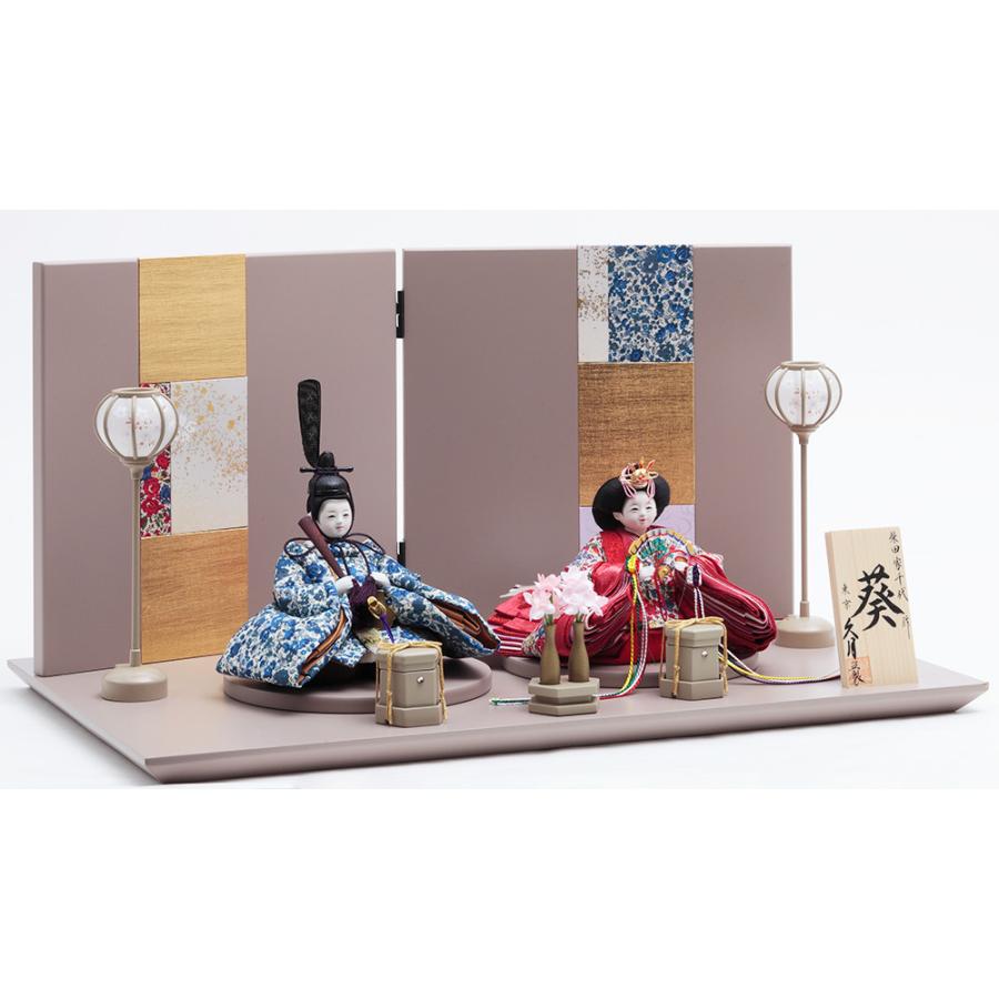 柴田家千代作 親王飾り 5HR-K53-Zの画像