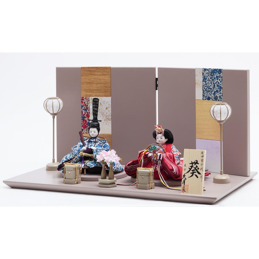 柴田家千代作 親王飾り 5HR-K53-Zの画像