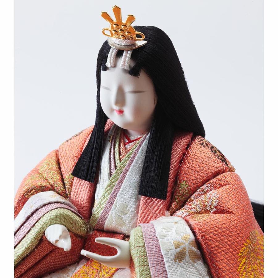 真多呂作 木目込 親王飾り 5HR-M63の画像