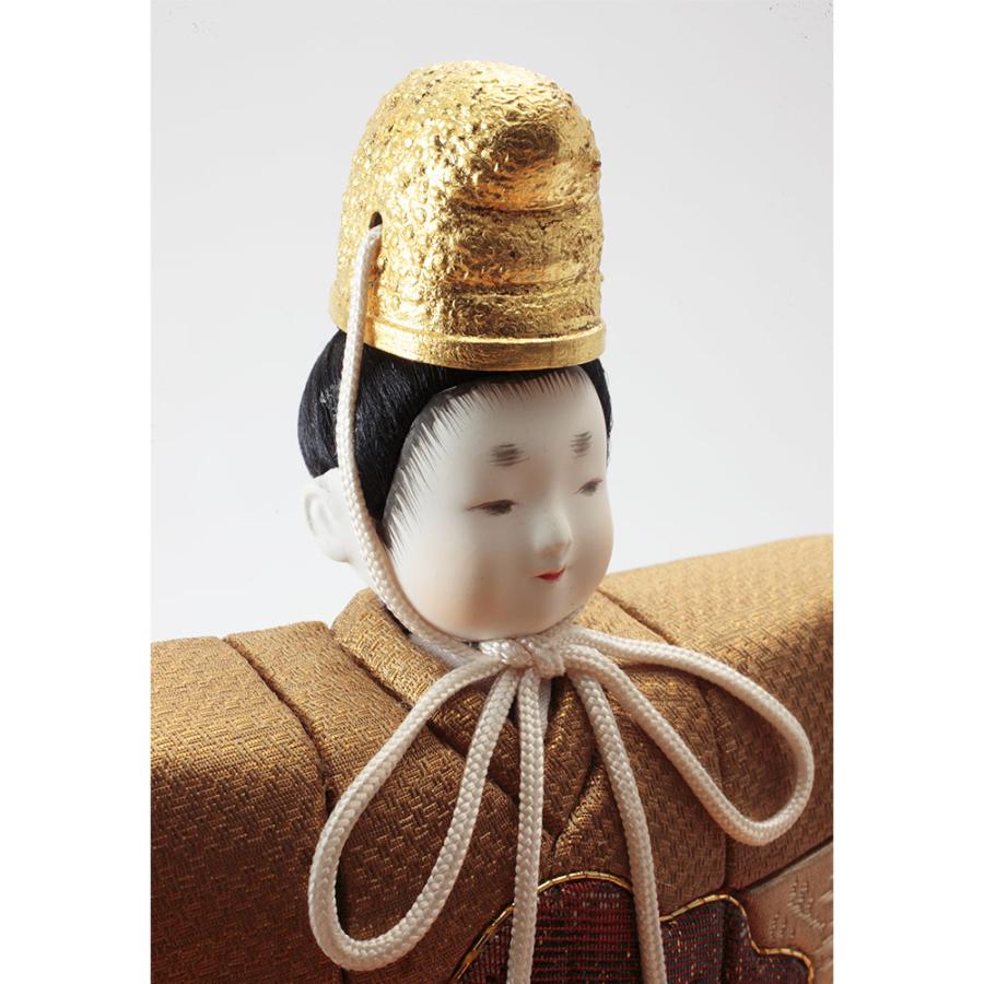 村岡茂作　木目込　立親王収納飾り　4HR-M62-Z_14