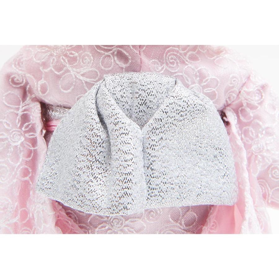 久月オリジナル お着物モンチッチ 女の子 ミルクティブラウン IPM-110