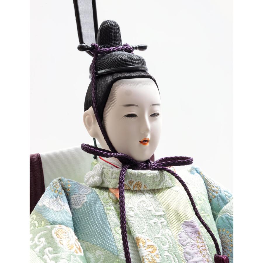 収納三段 親王官女飾り 6HR-N6の画像