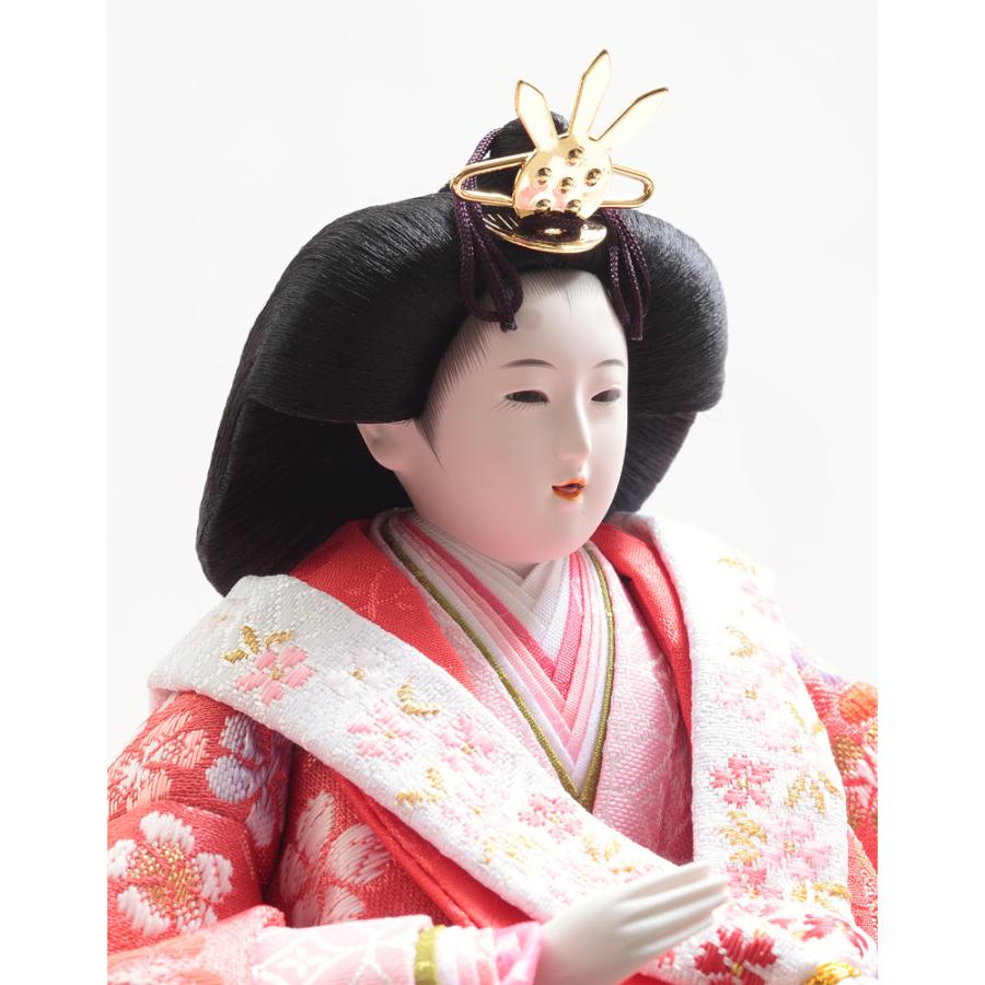 収納三段 親王官女飾り 6HR-N6の画像