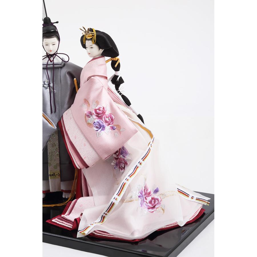 柴田家千代作 立親王飾り 6HR-K37の画像