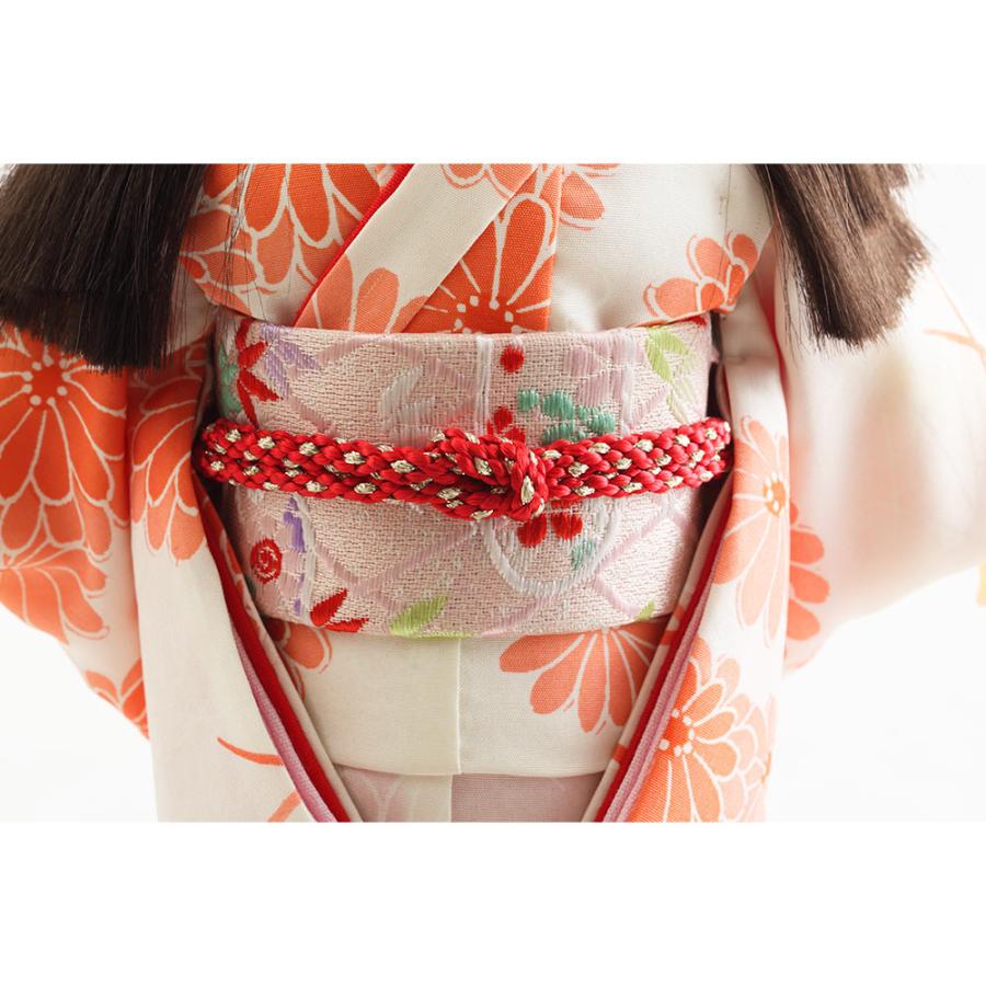 ほぼ新品⭐︎未使用　市松人形 女の子　お雛様　節句　多色花柄着物 日本伝統工芸品 市松人形 5号 6H-C5 : shopooo by GMO - 通販 - Yahoo!ショッピング