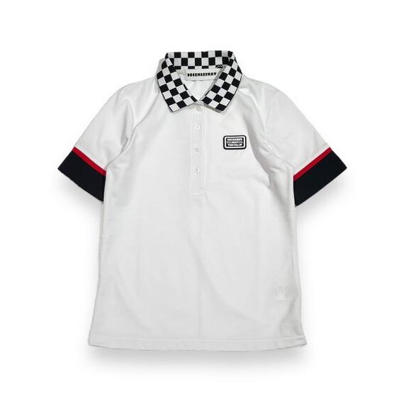 DECEMBERMAY . Renovated Checkered polo / 2-305-0123 . WOMEN｜itempost｜02