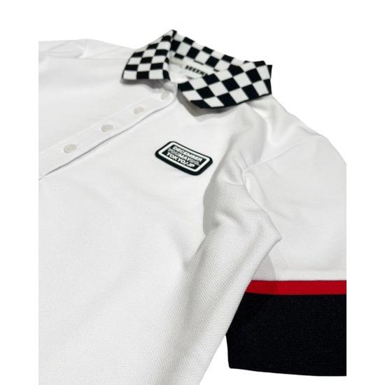DECEMBERMAY . Renovated Checkered polo / 2-305-0123 . WOMEN｜itempost｜06