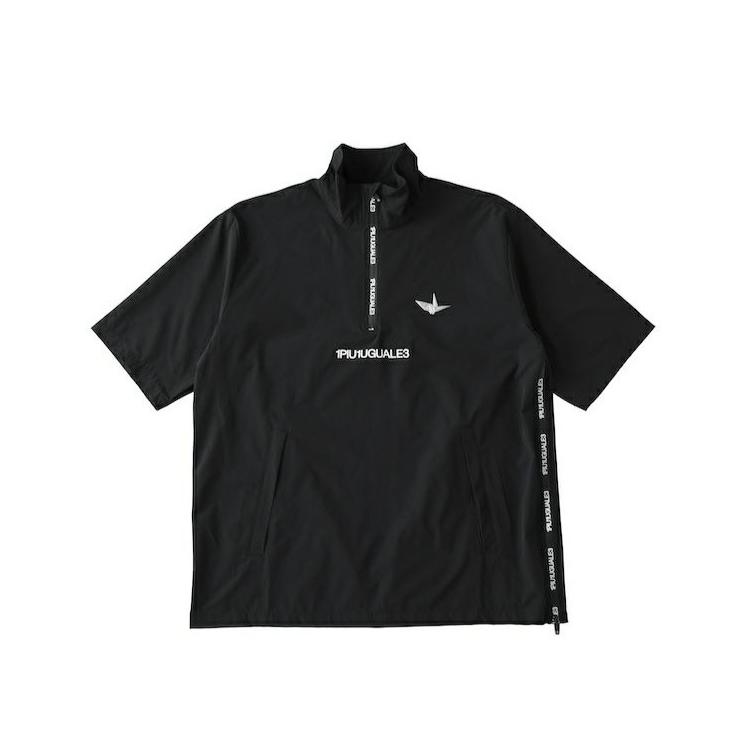1PIU1UGUALE3 GOLF / SETUP / GRB128-GPE003 113 GOLF S/S RAIN / GRP188-GPE003 113 GOLF RAIN PANTS / BLACKの画像