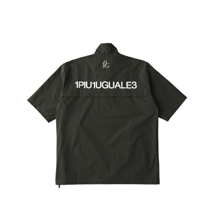 1PIU1UGUALE3 GOLF / SETUP / GRB128-GPE003 113 GOLF S/S RAIN / GRP188-GPE003 113 GOLF RAIN PANTS / BLACKの画像