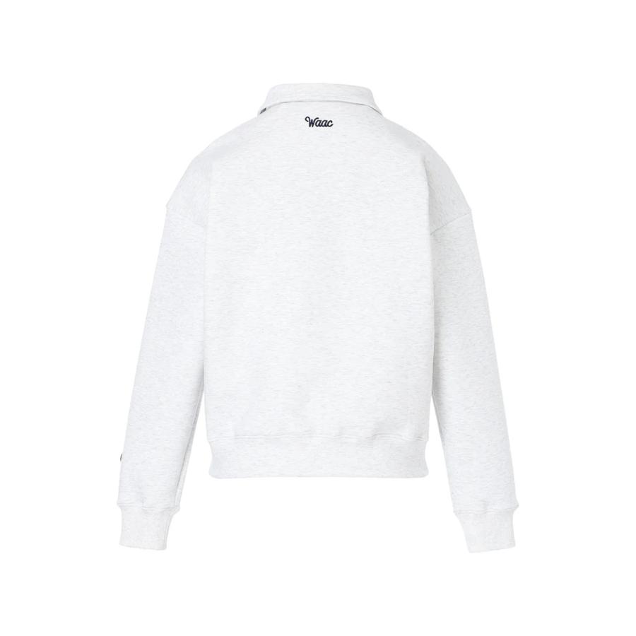 WAAC / 072262061 /Sweatshirt LS POLO / WOMENS-GRAY_1