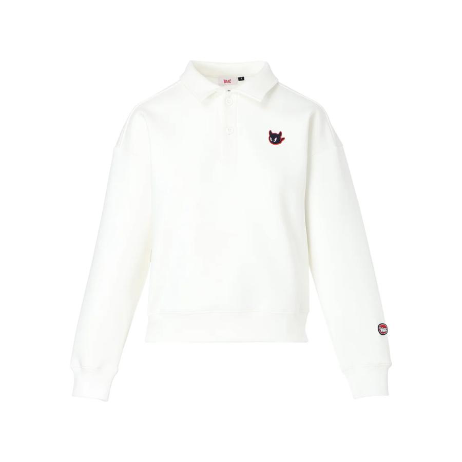 WAAC / 072262061 /Sweatshirt LS POLO / WOMENS-GRAY_2