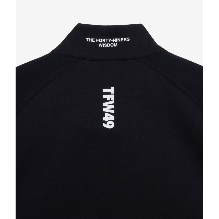 TFW49 / T102610007/ HALF ZIP S/S MOCK NECK (3色)の画像