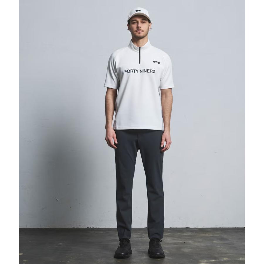 TFW49 / T102610007/ HALF ZIP S/S MOCK NECK (3色)の画像