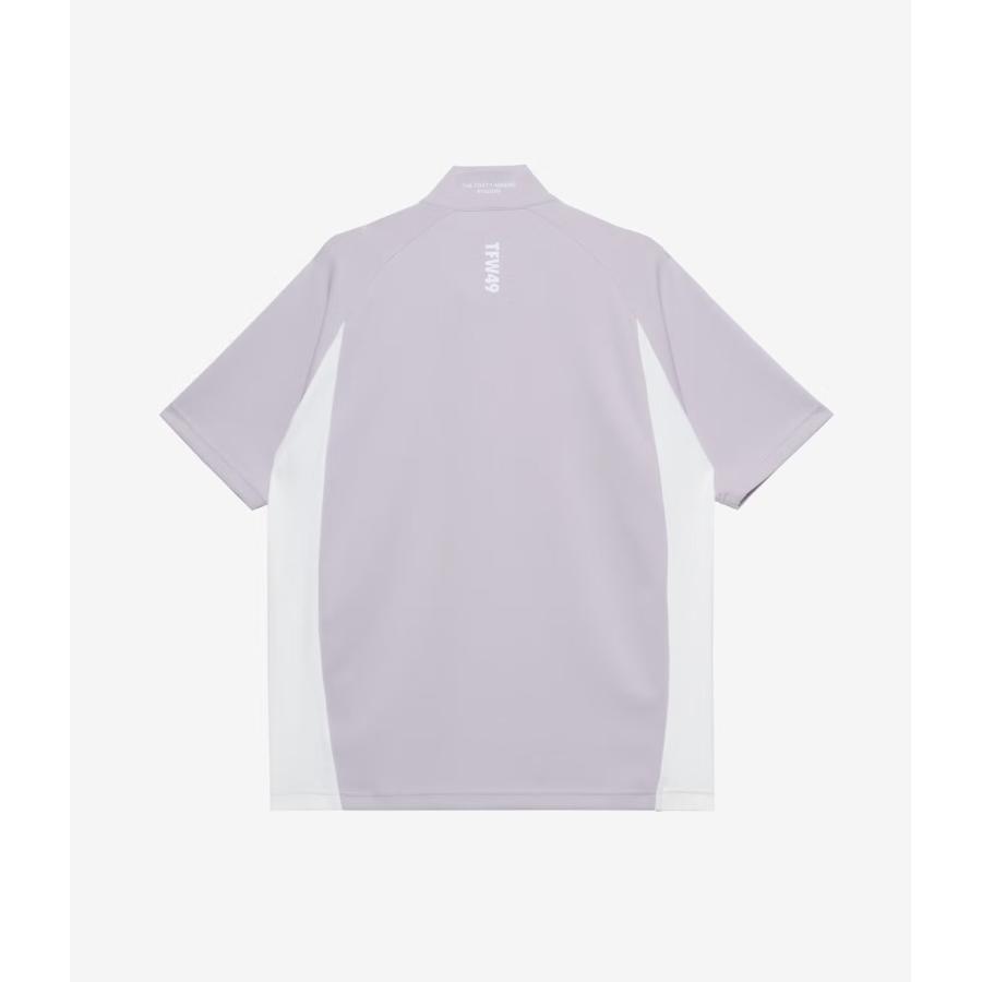 TFW49 / T102610007/ HALF ZIP S/S MOCK NECK (3色)の画像