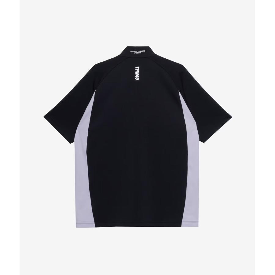 TFW49 / T102610007/ HALF ZIP S/S MOCK NECK (3色)の画像