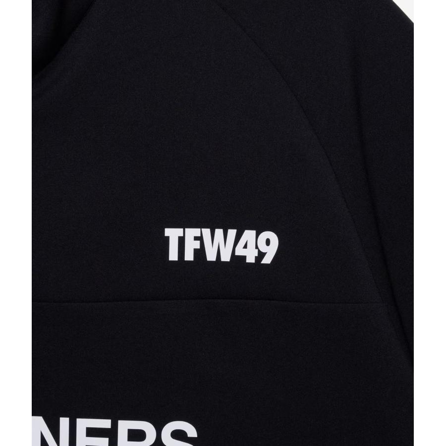 TFW49 / T102610007/ HALF ZIP S/S MOCK NECK (3色)の画像