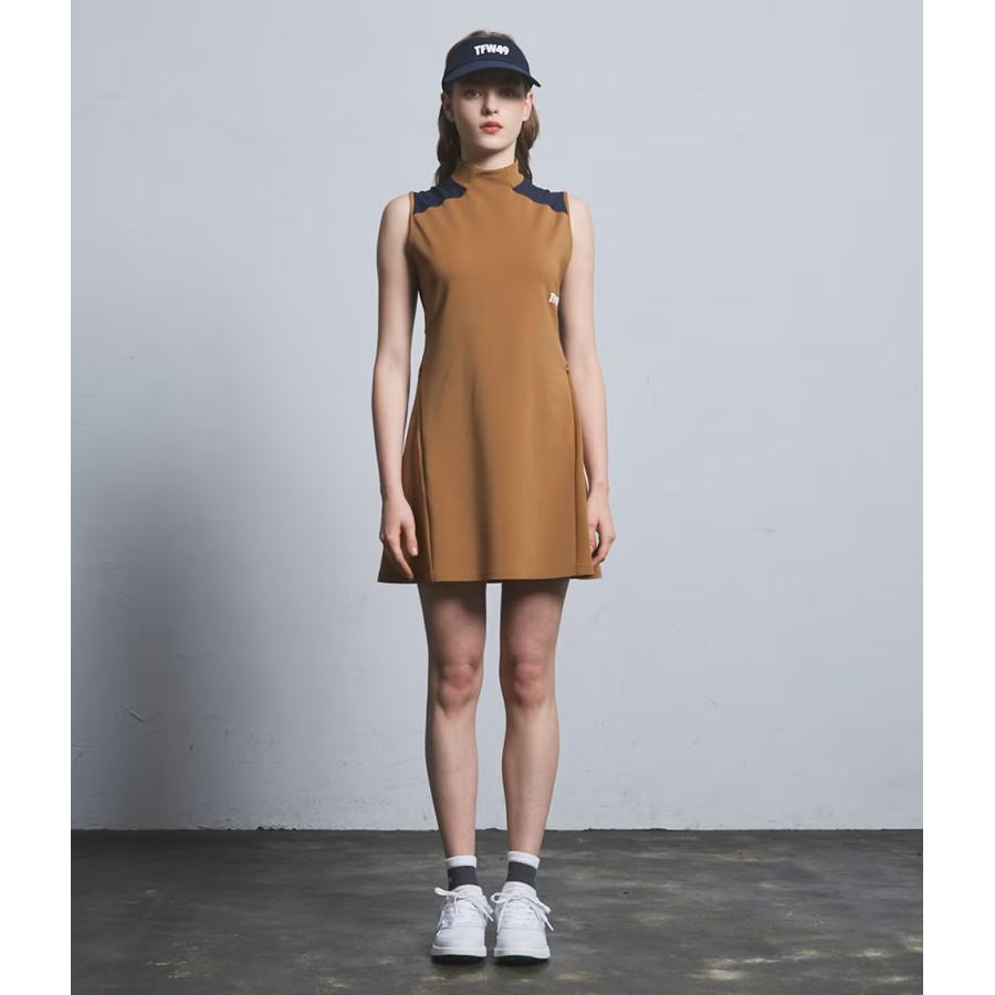 TFW49 / TL10261014 SLEEVE LESS MOCKNECK ONE PIECE / WOMENの画像