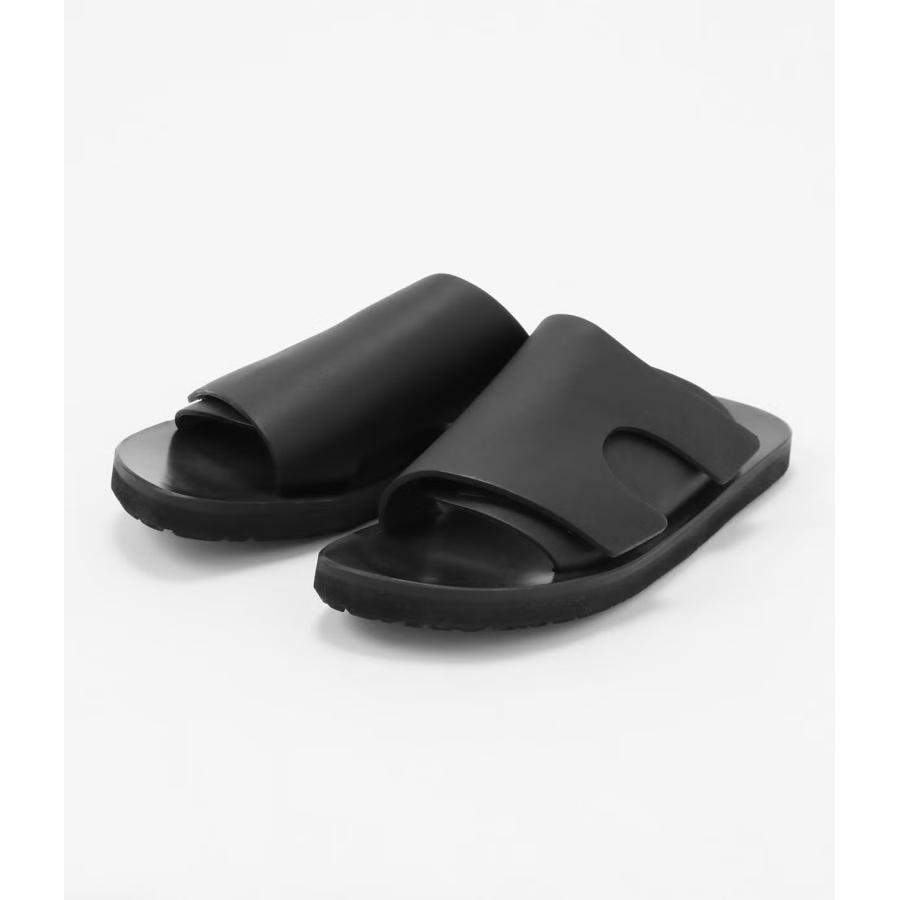 junhashimoto / 1112610002 /VELCRO SANDAL/BLACK