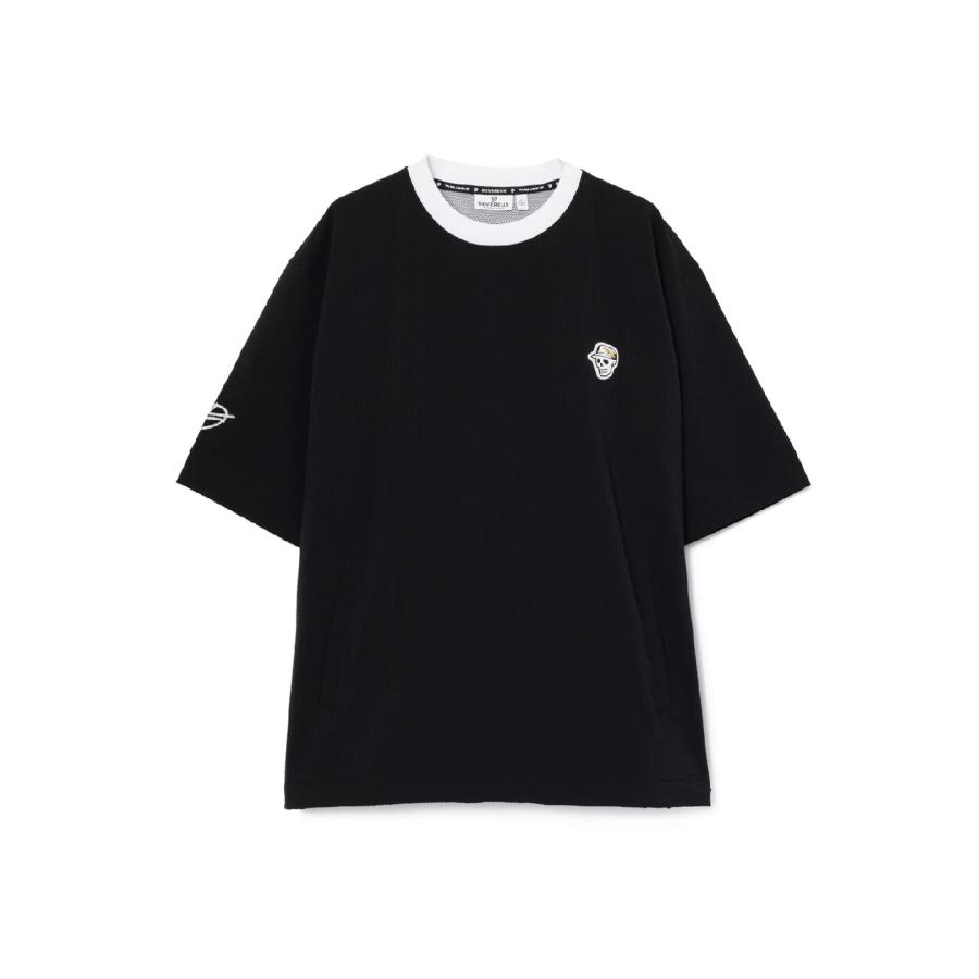 DEVEREUX GOLF / DVG Seersucker Shirt Blouson /075762017-BLACK