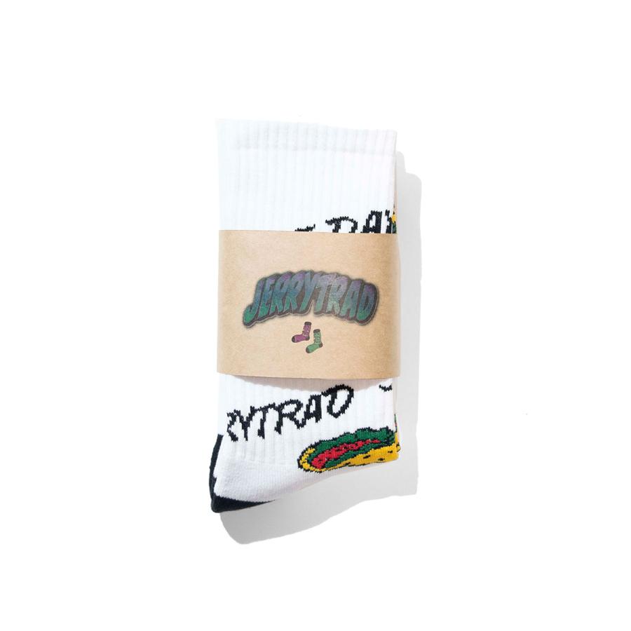 Nice Day DINER × JERRYTRAD ナイスデイダイナー × ジェリートラッド Tacos SOCKS クルーソックス｜itempost｜03