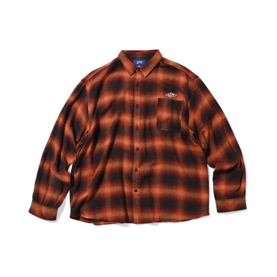 LFYT エルエフワイティー CLASSIC OMBRE PLAID SHIRT 長袖シャツ LA230203 【30%オフ】｜itempost｜05