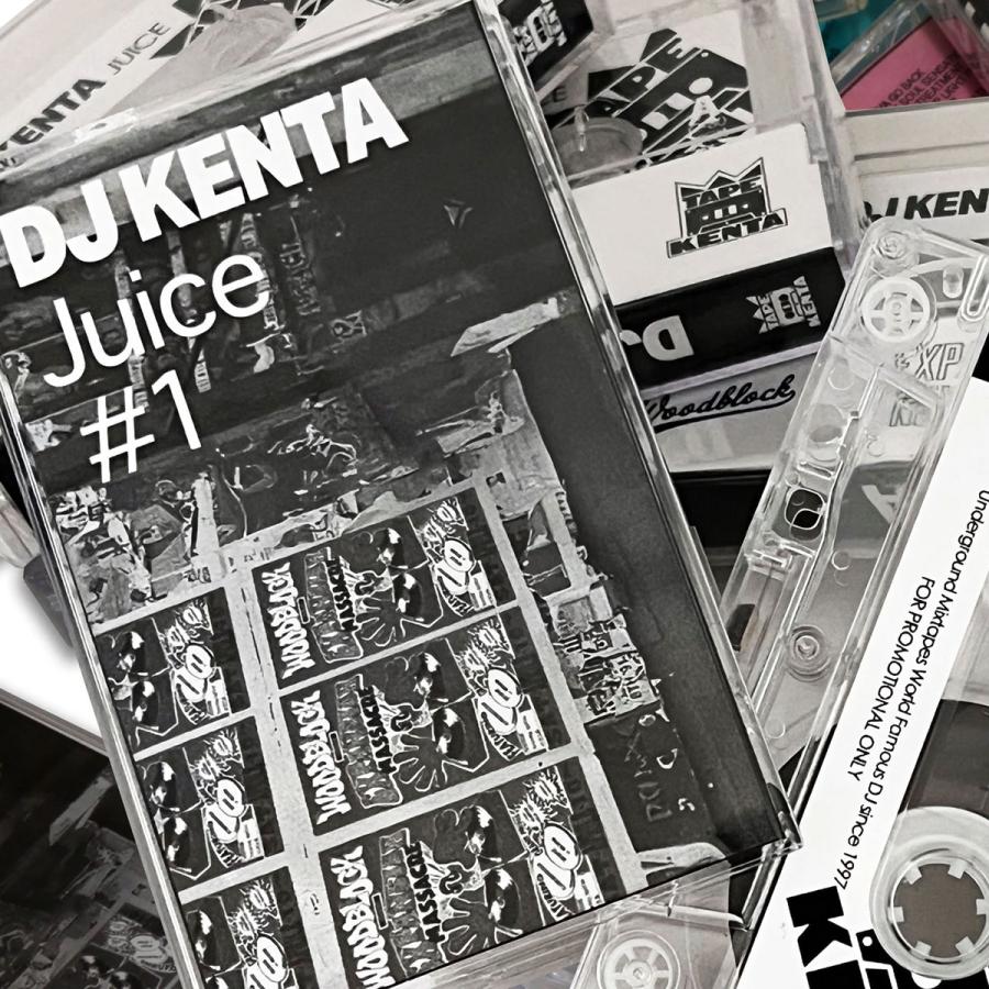 DJ KENTA - MIX TAPE JUICE #1 カセットテープ WB-23AW-T001｜itempost｜02