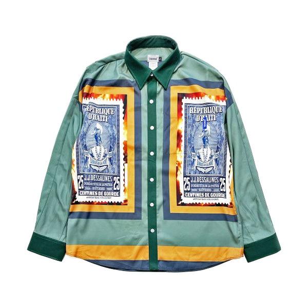WANNA ワナ “STAMP” Shirts L/S スタンプシャツ 長袖シャツ WA220312 