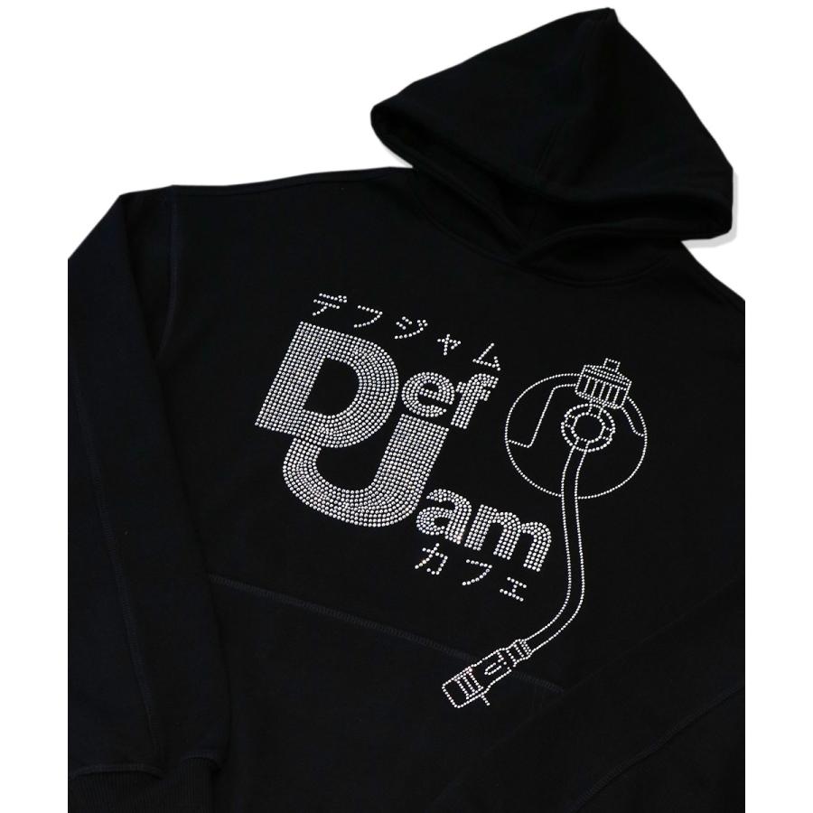 Def Jam Cafe デフジャムカフェ CHRYSTAL HOODIE プルオーバーパーカー 