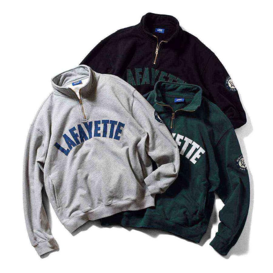 LFYT エルエフワイティー ARCH LOGO HALFZIP SWEATSHIRT ハーフジップ 