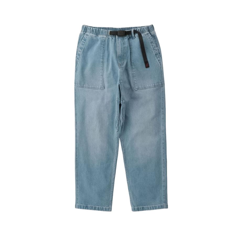 Gramicci グラミチ STRETCH DENIM LOOSE TAPERED RIDGE PANT MEDIUM