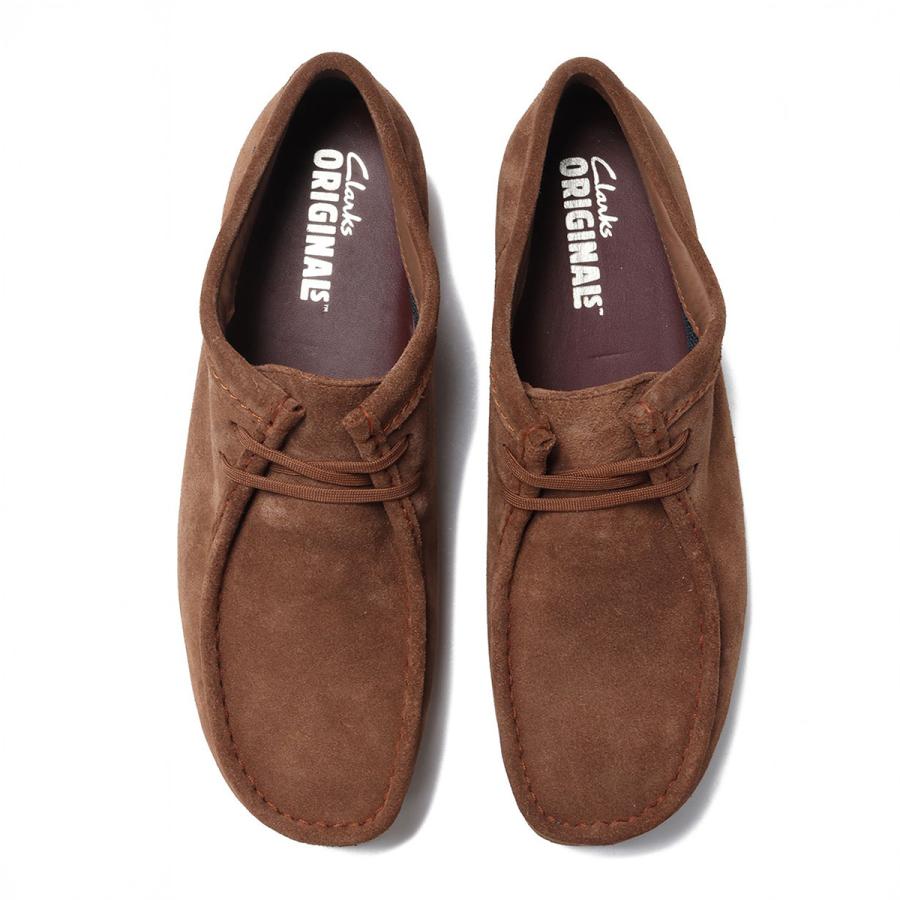 Clarks クラークス WallabeeGTX Cola Suede スニーカー 26185542