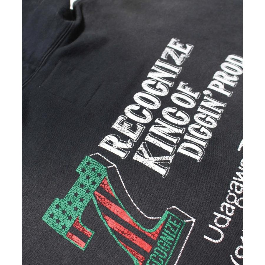 RECOGNIZE レコナイズ #7 VINYL ZIP HOODIE AGED ジップフーディー BWRC261-7VZH_11