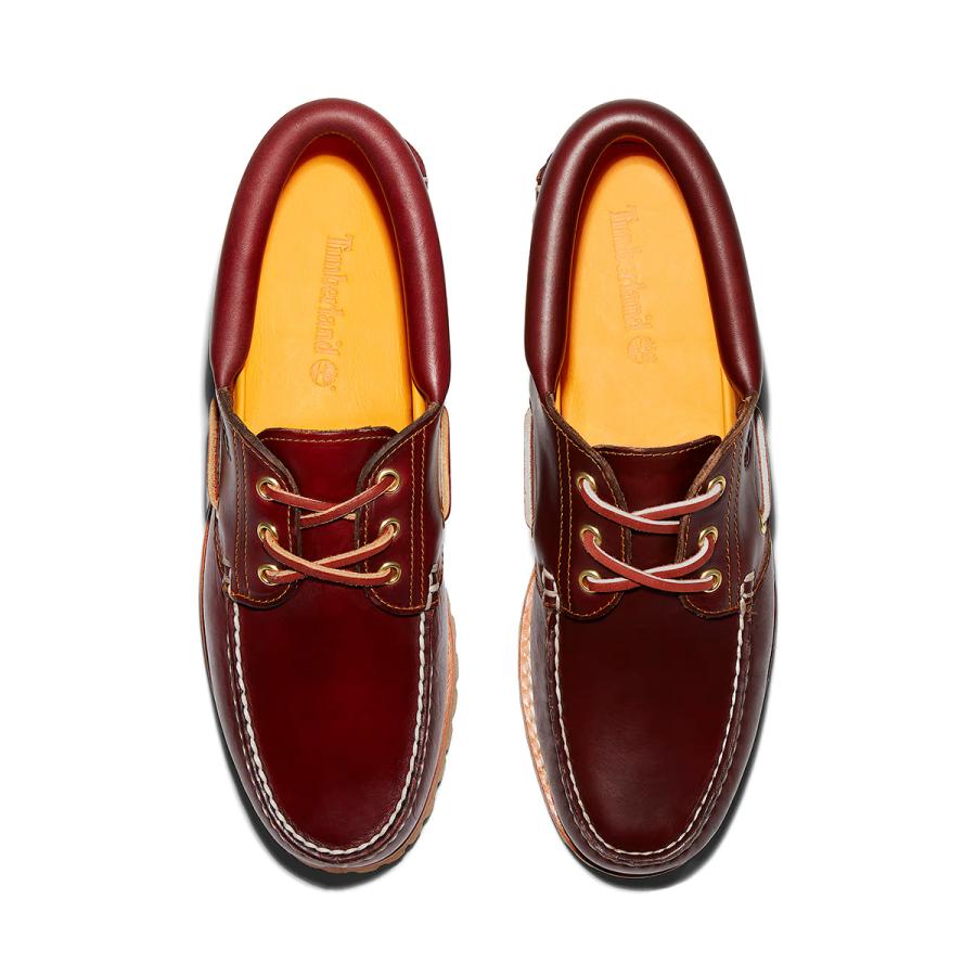 TIMBERLAND ティンバーランド TRAD HS 3 EYE LUG Burgundy Full Grain