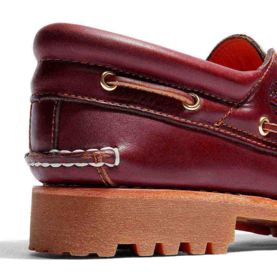 ティンバーランド バーガンディ TRAD HS 3 EYE TIMBERLAND ティンバーランド TRAD HS 3 EYE LUG Burgundy Full Grain