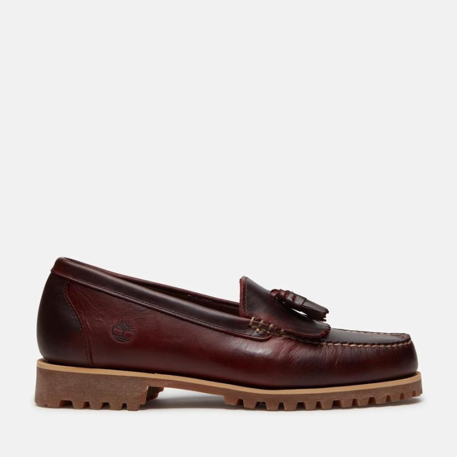 TIMBERLAND ティンバーランド LOAFER SHOE BURGUNDY FULL GRAIN