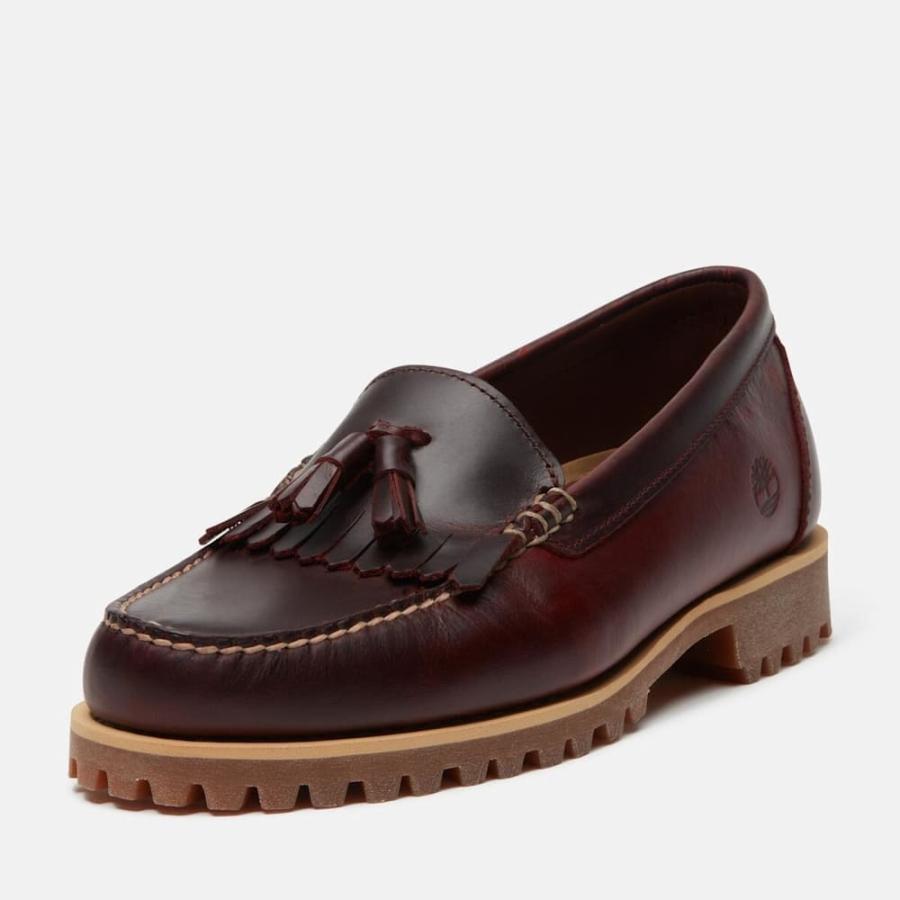 TIMBERLAND ティンバーランド LOAFER SHOE BURGUNDY FULL GRAIN